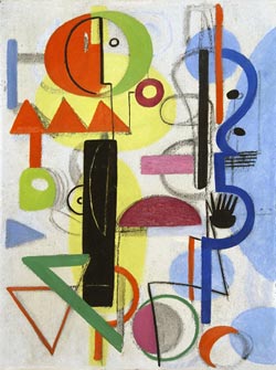 Ausstellung Max Ackermann (1887-1975) ? Mondklänge Bild