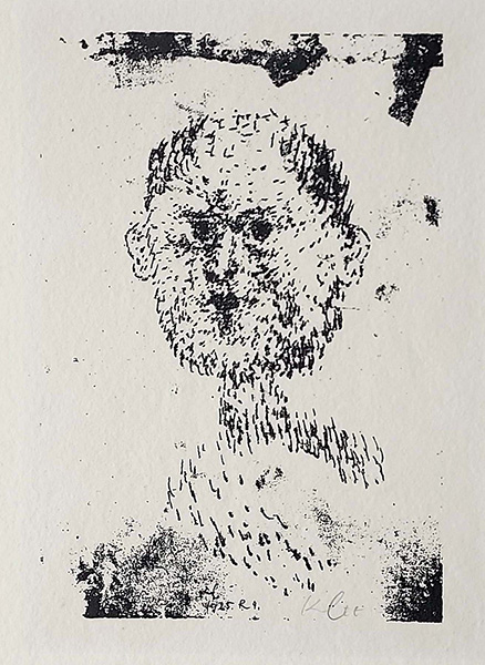 Bild Nr. 18318 — Paul Klee (1879-1940): Kopf (Bärtiger Mann) (1925)