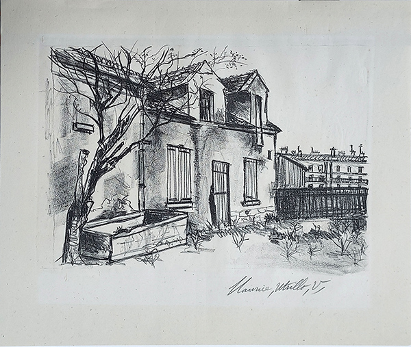 Bild Nr. 18825 — Maurice Utrillo (1883-1955): La ferme Debray à Montmartre (1924)